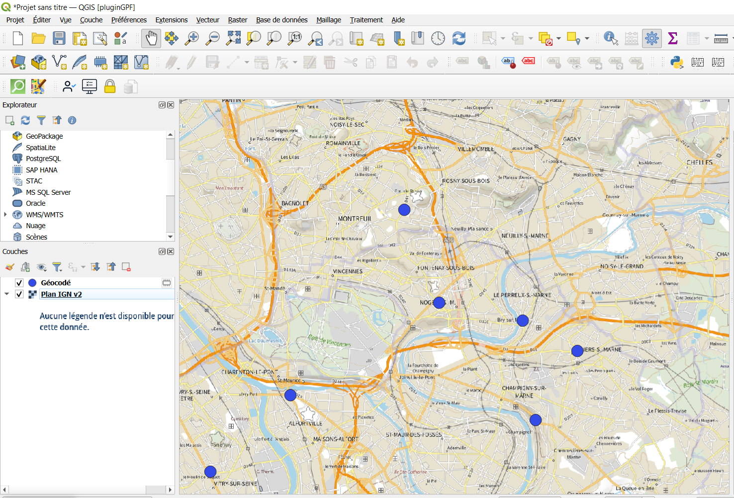 Nouveau PlugIN "QGIS Géoplateforme" pour intégrer le géocodeur de la BAN