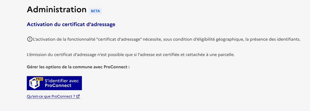 La BAN étend son offre de service avec l'édition de certificats d'adressage