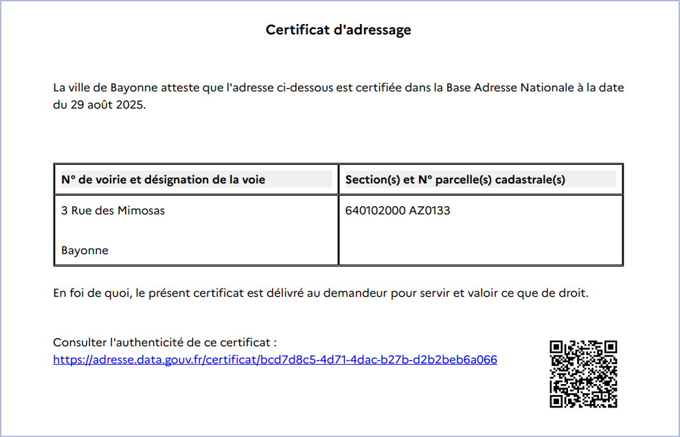 La BAN étend son offre de service avec l'édition de certificats d'adressage